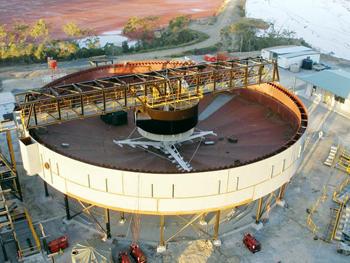 液壓馬達傳動中心濃密機