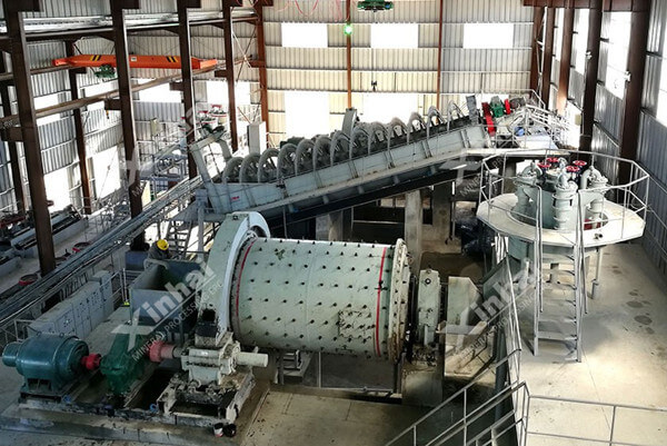 摩洛哥銀礦項(xiàng)目磨礦分級(jí)階段