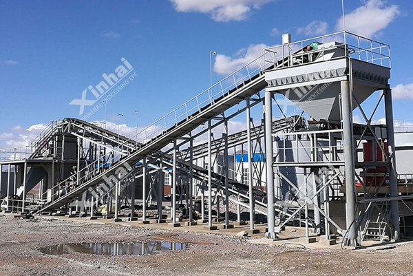 摩洛哥銀礦300t/d項(xiàng)目現(xiàn)場(chǎng)