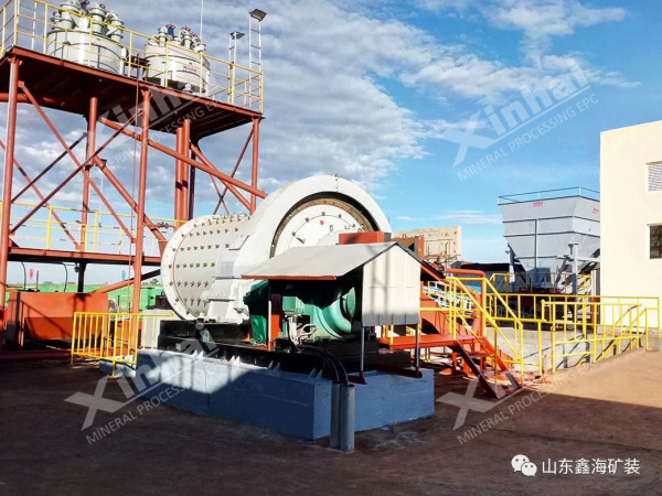 復雜磷礦項目中的球磨機