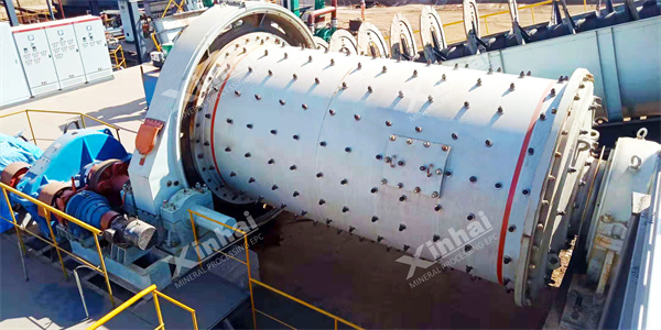 1864型球磨機在項目現場